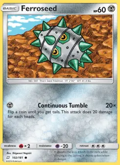 Ferroseed, Team Up #102/181