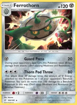 Ferrothorn, Team Up #103/181