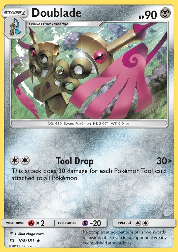 Doublade, Team Up #108
