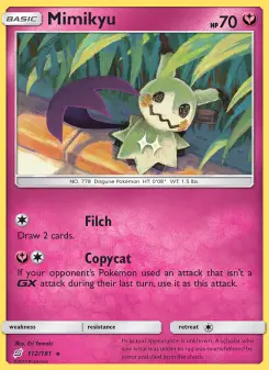 Mimikyu, Team Up #112/181