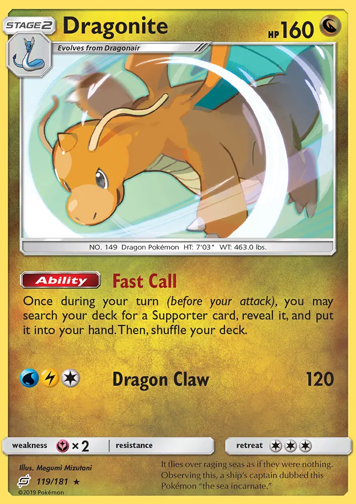 Dragonite, Team Up #119