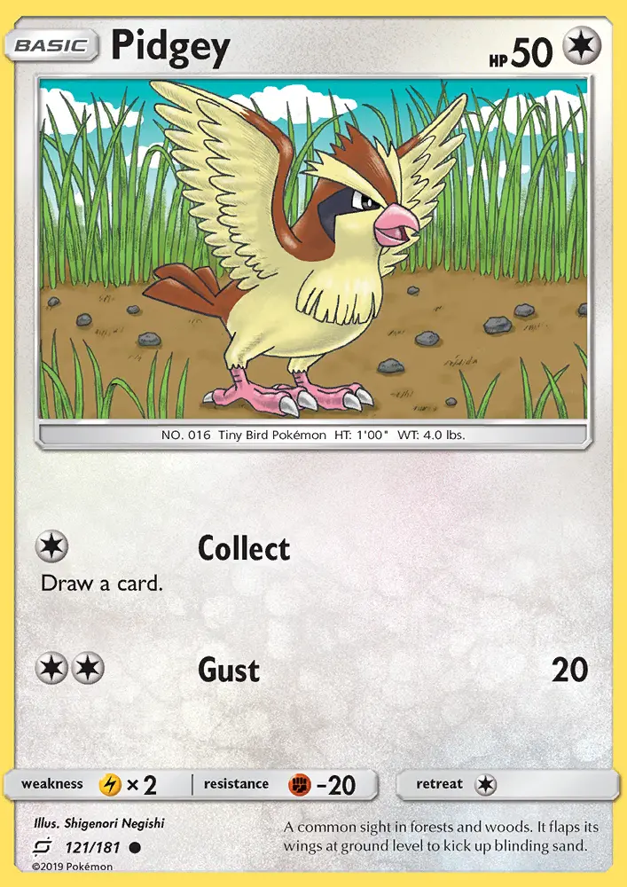 Pidgey, Team Up #121