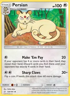 Persian, Team Up #126/181