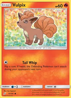 Vulpix, Team Up #15/181
