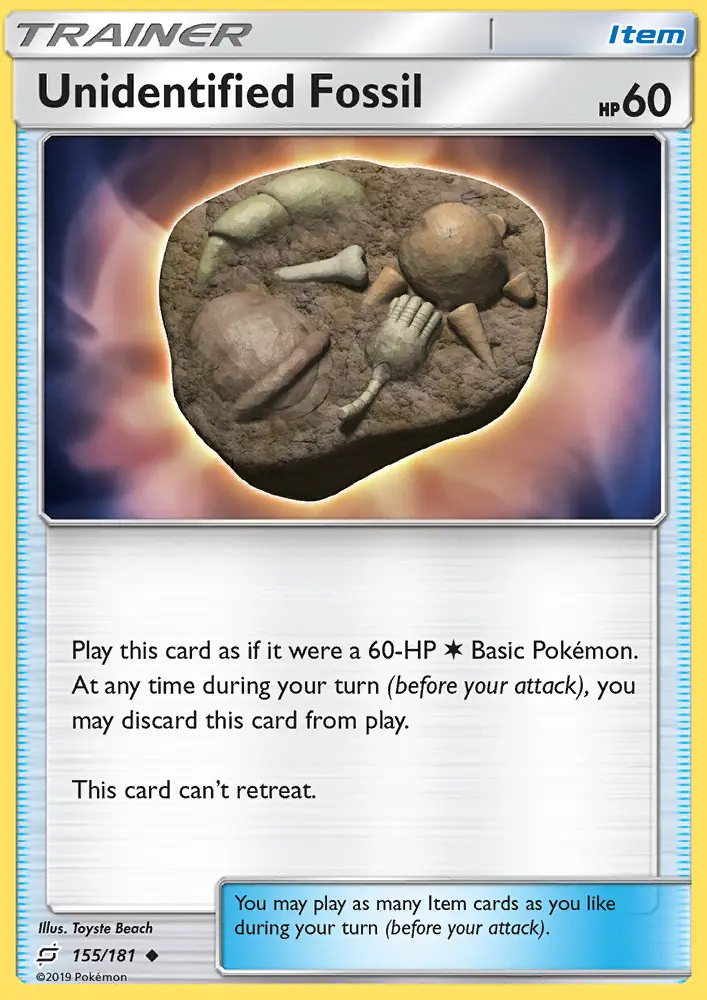Unidentified Fossil, Team Up #155