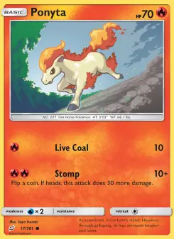 Ponyta, Team Up #17/181
