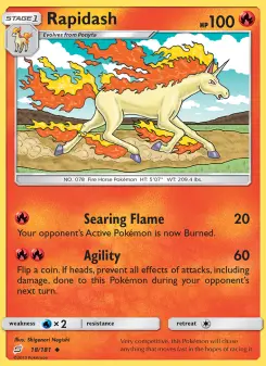 Rapidash, Team Up #18/181