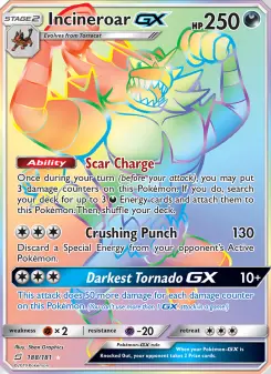 Incineroar GX, Team Up #188/181