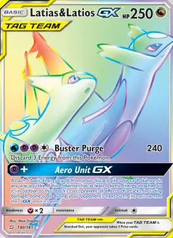 Latias & Latios GX, Team Up #190/181