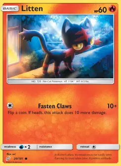 Litten, Team Up #20/181