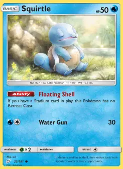 Squirtle, Team Up #22/181