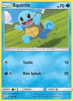 Squirtle, Team Up #23/181