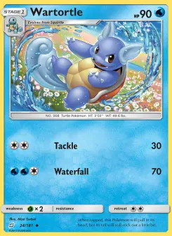Wartortle, Team Up #24/181