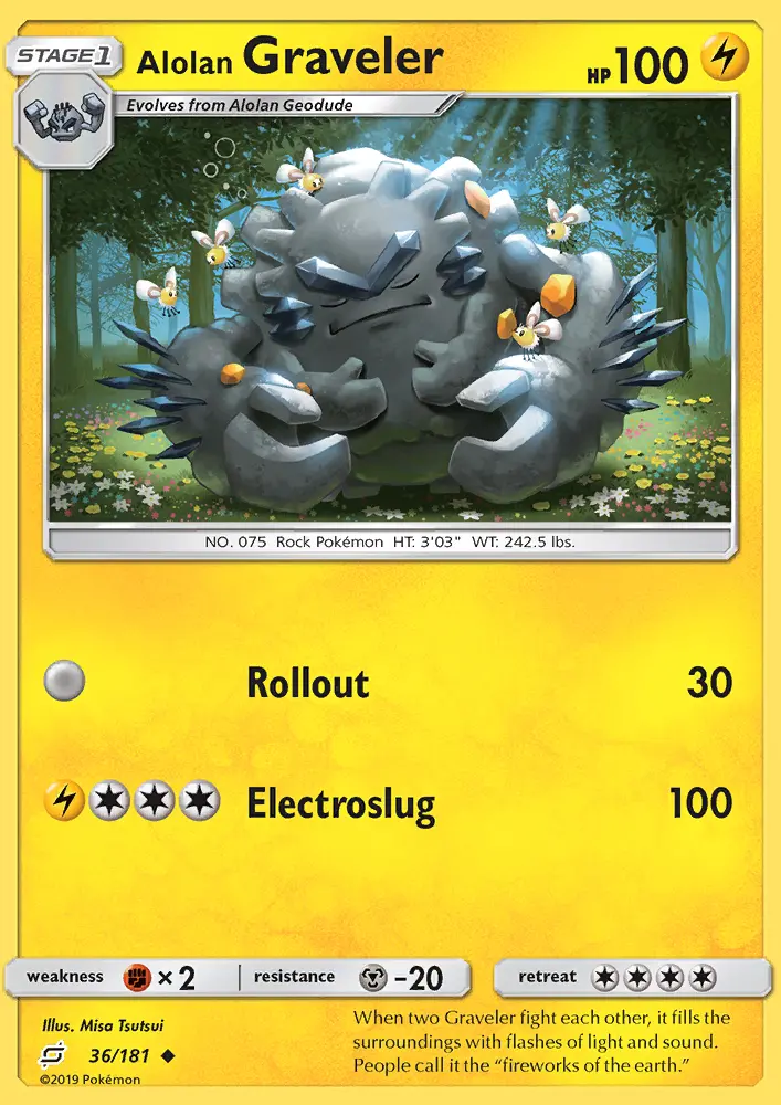 Alolan Graveler, Team Up #36
