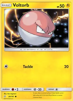 Voltorb, Team Up #38/181