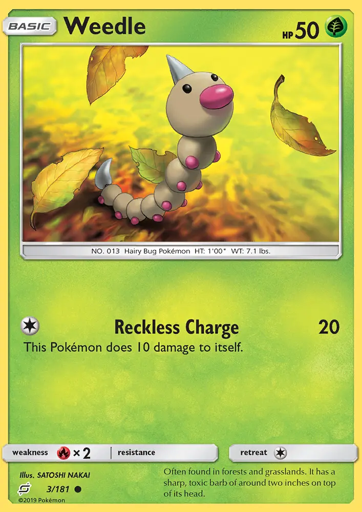 Weedle, Team Up #3