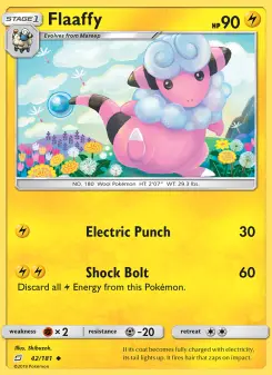 Flaaffy, Team Up #42/181