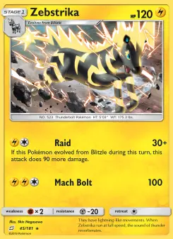 Zebstrika, Team Up #45/181