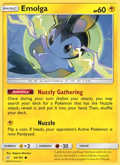 Emolga, Team Up #46/181