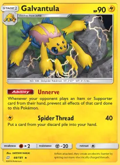 Galvantula, Team Up #48/181