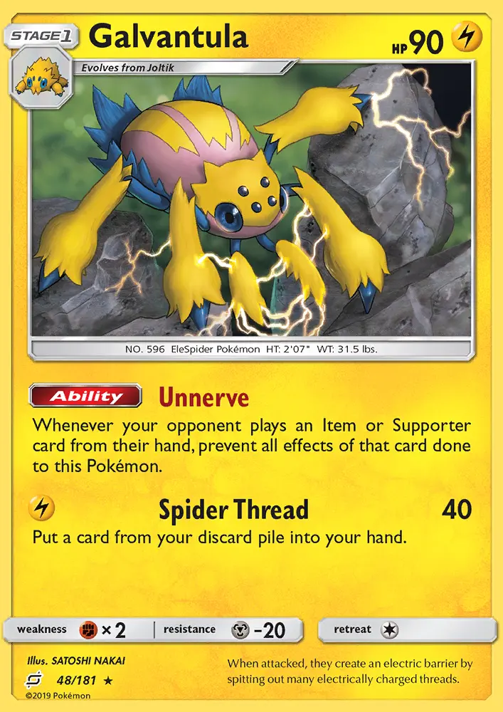 Galvantula, Team Up #48