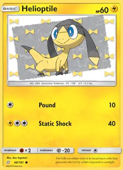 Helioptile, Team Up #49/181