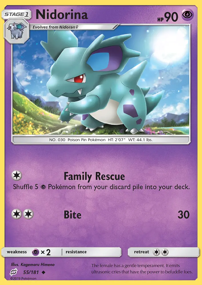 Nidorina, Team Up #55