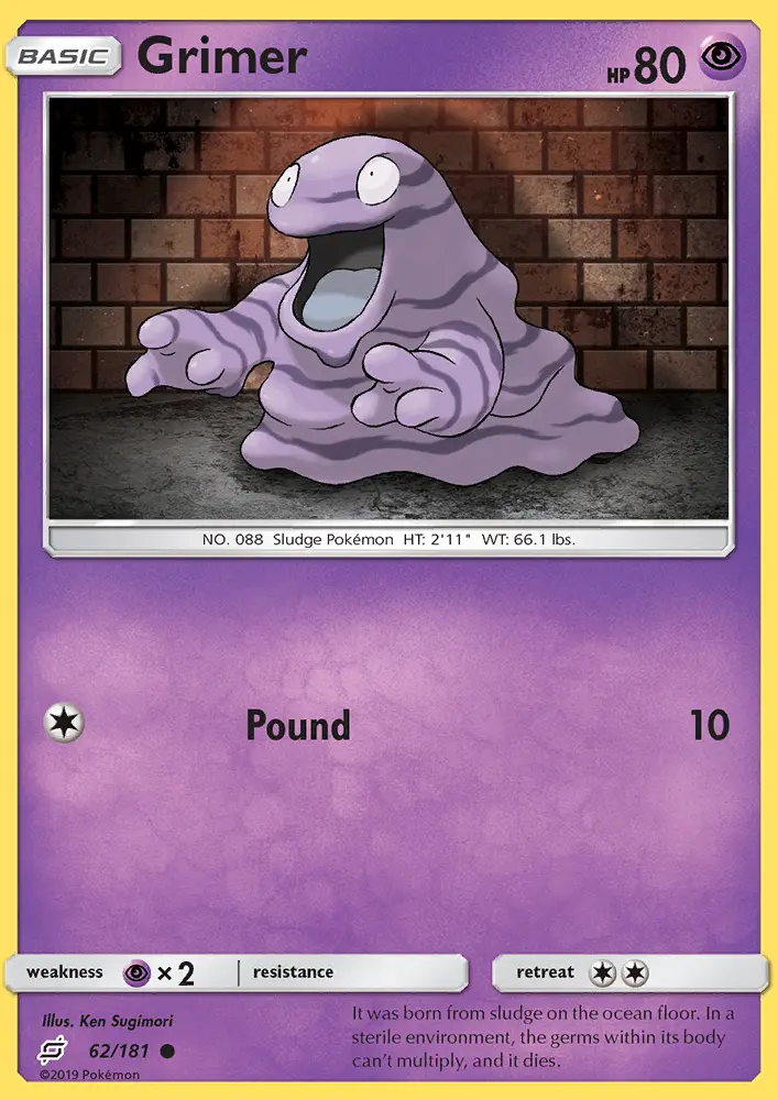 Grimer, Team Up #62