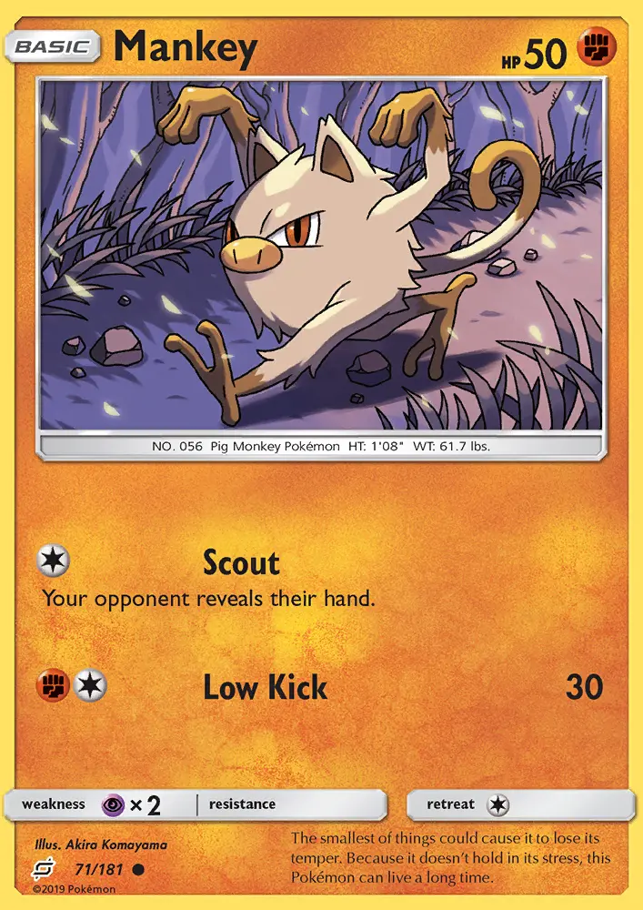 Mankey, Team Up #71