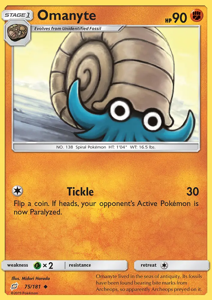 Omanyte, Team Up #75