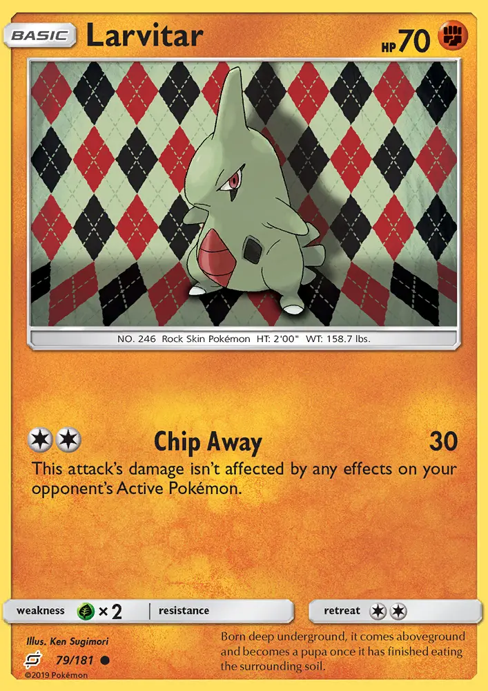 Larvitar, Team Up #79