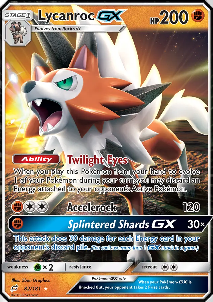 Lycanroc GX, Team Up #82
