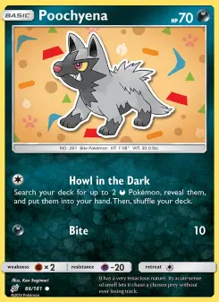 Poochyena, Team Up #86/181