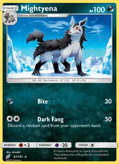 Mightyena, Team Up #87/181