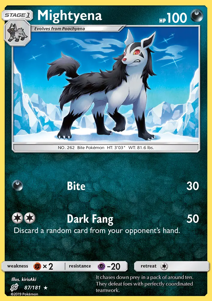 Mightyena, Team Up #87