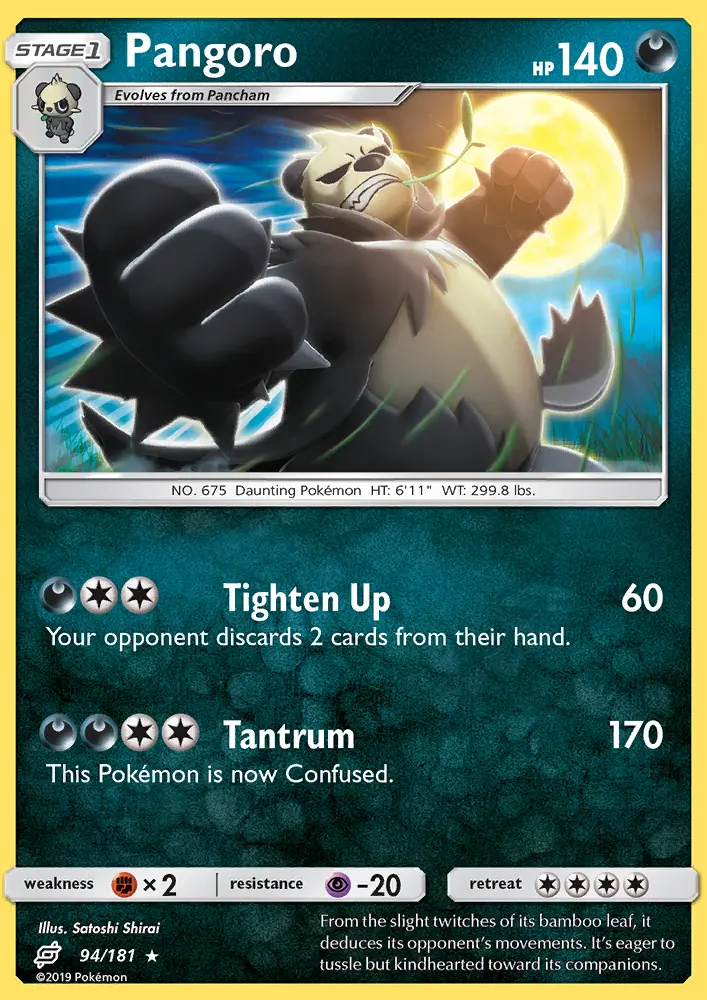 Pangoro, Team Up #94