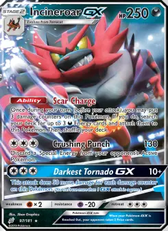 Incineroar GX, Team Up #97/181