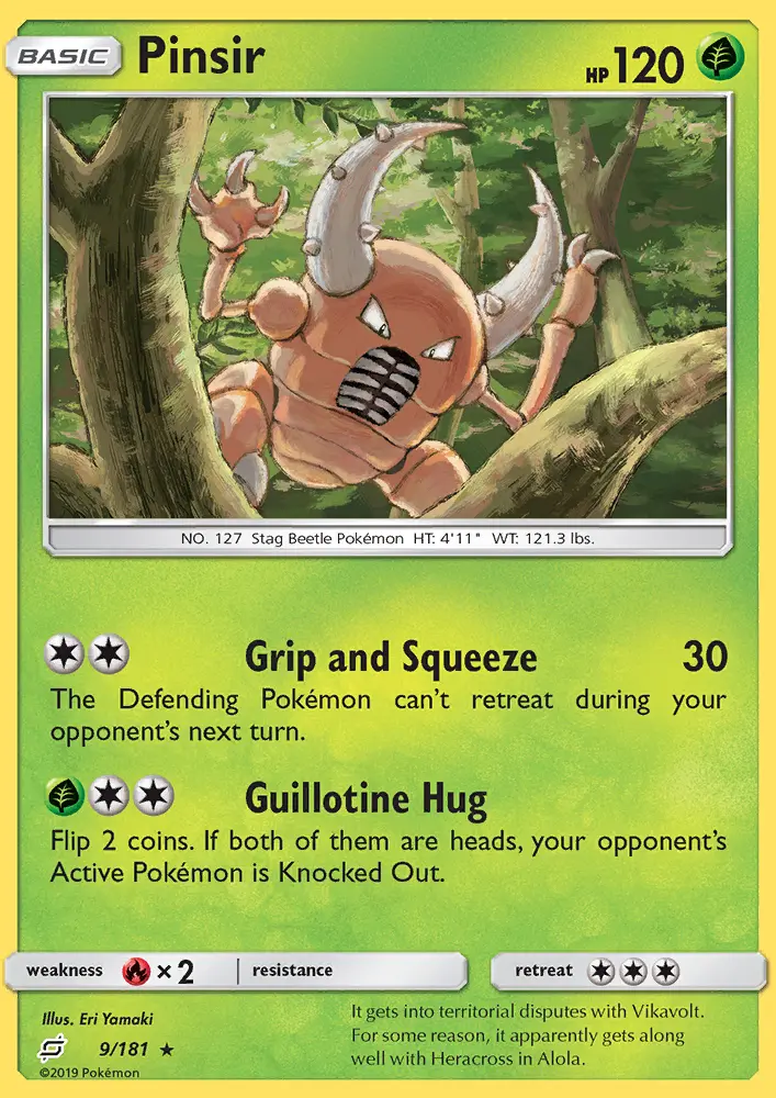 Pinsir, Team Up #9