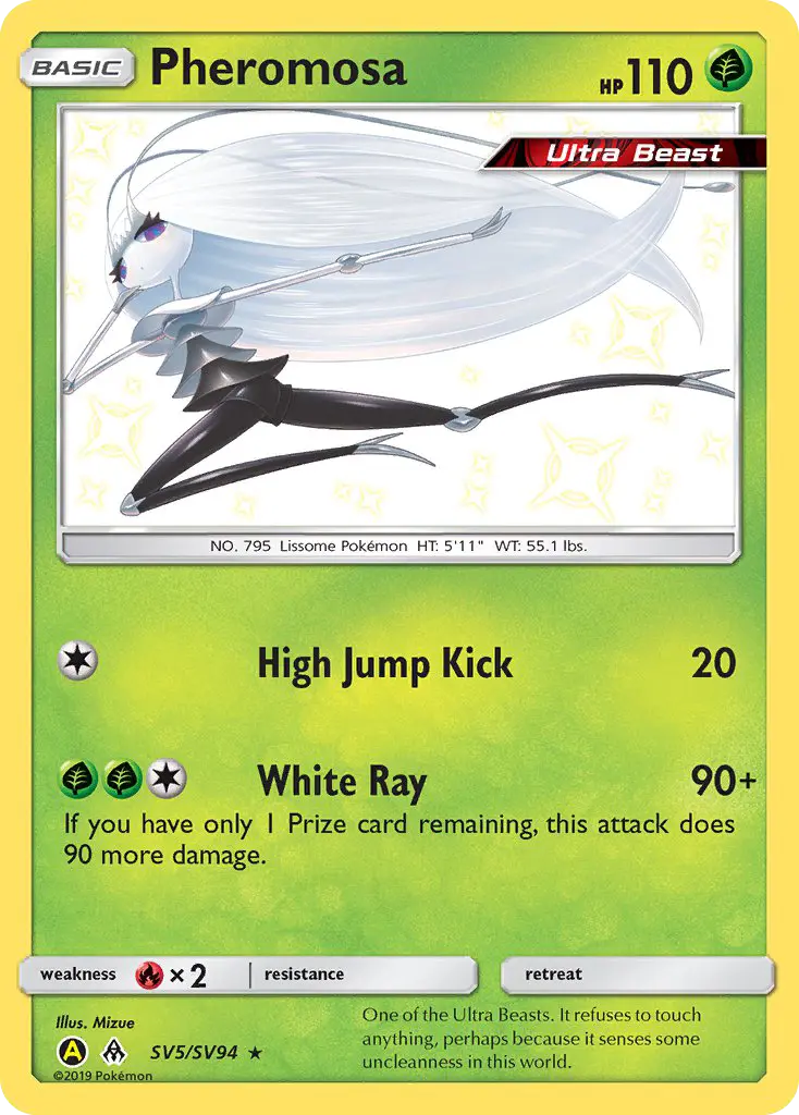 Pheromosa, Hidden Fates Shiny Vault #SV5