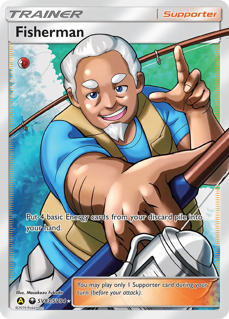 Fisherman, Hidden Fates Shiny Vault #SV83