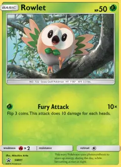 Rowlet, SM Black Star Promos #SM1
