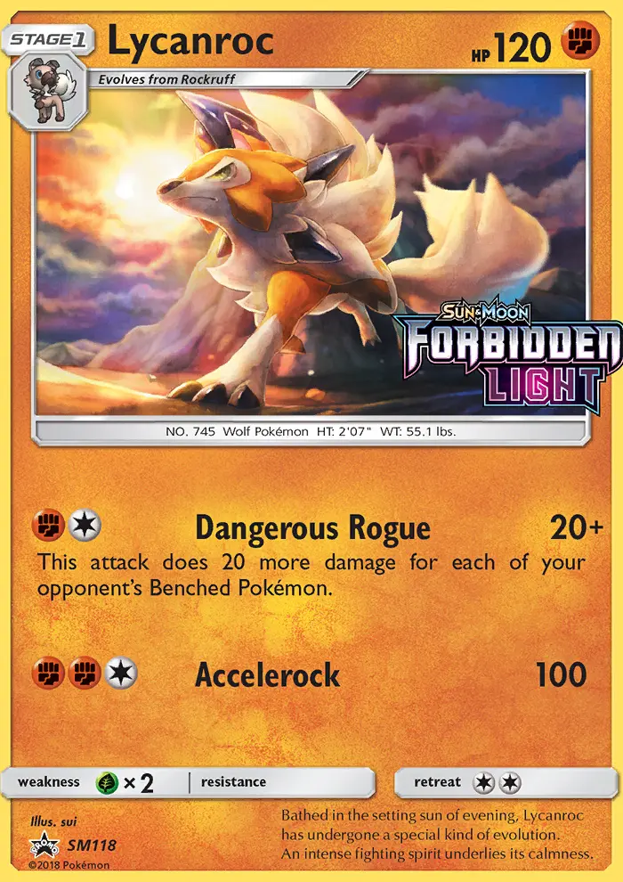 Lycanroc, SM Black Star Promos #SM118