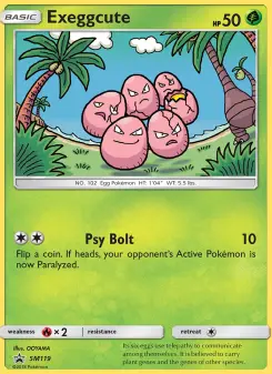 Exeggcute, SM Black Star Promos #SM119