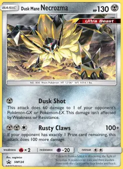Dusk Mane Necrozma, SM Black Star Promos #SM124
