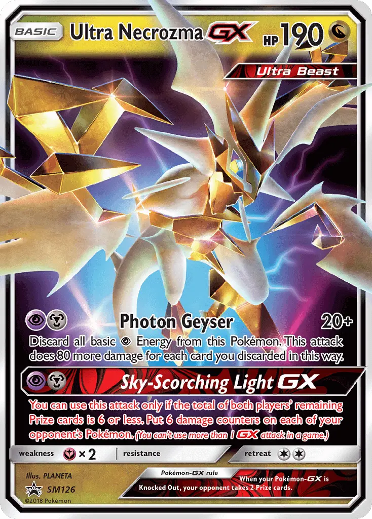 Ultra Necrozma GX, SM Black Star Promos #SM126