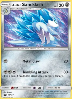 Alolan Sandslash, SM Black Star Promos #SM127