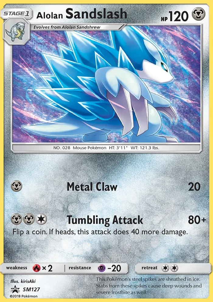 Alolan Sandslash, SM Black Star Promos #SM127
