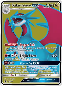 Salamence GX, SM Black Star Promos #SM139