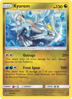 Kyurem, SM Black Star Promos #SM142