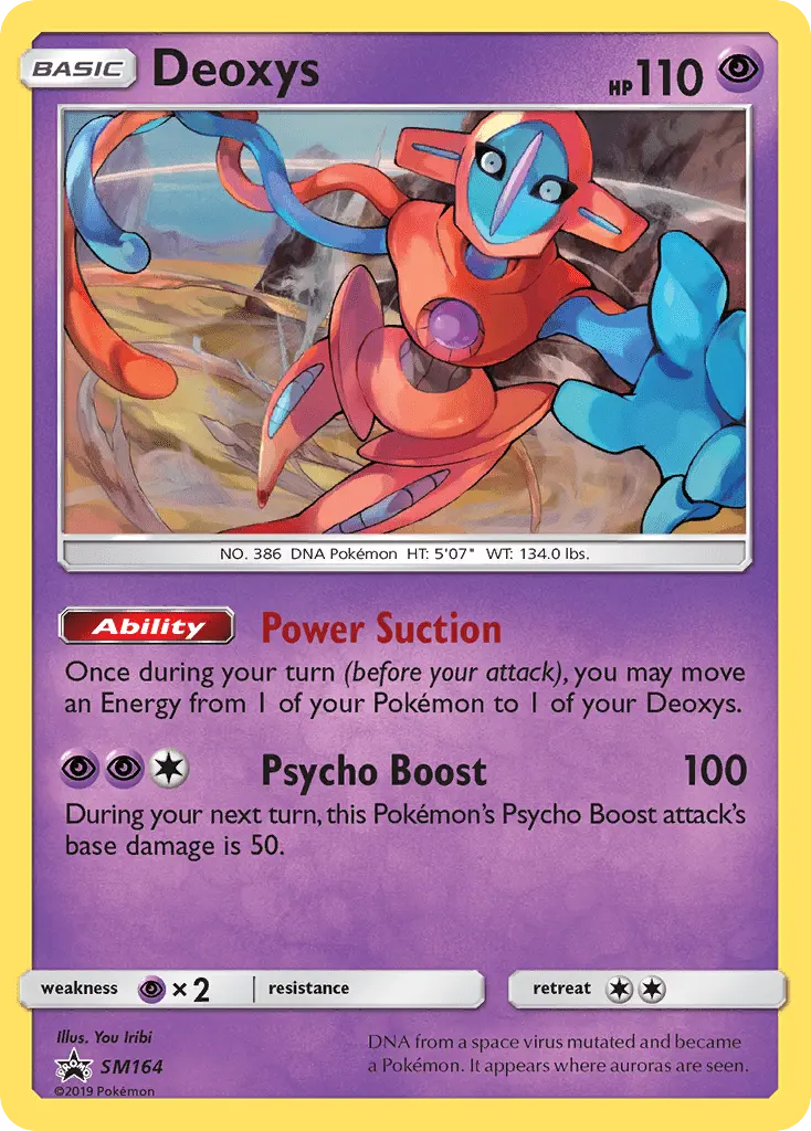 Deoxys, SM Black Star Promos #SM164